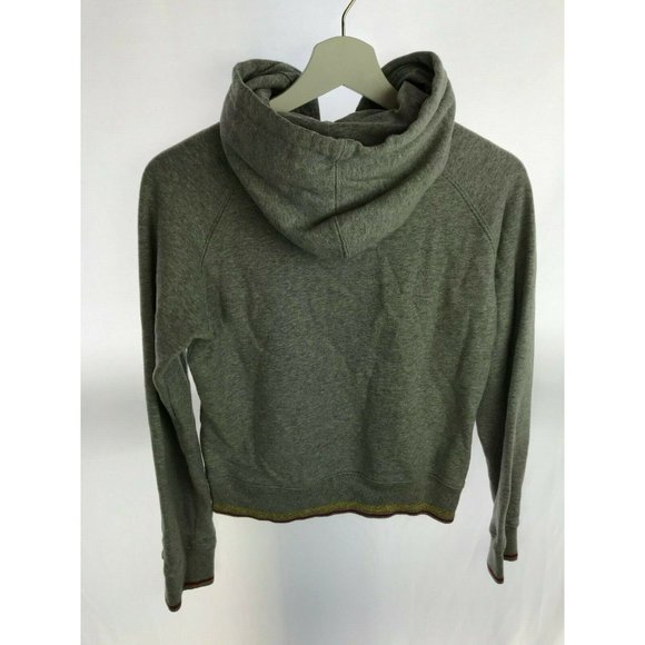 Women's ECHO RED Gray Hoodie Hooded Jacket Medium - Picture 6 of 8